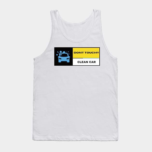 Clean Car Tank Top by LynxMotorStore